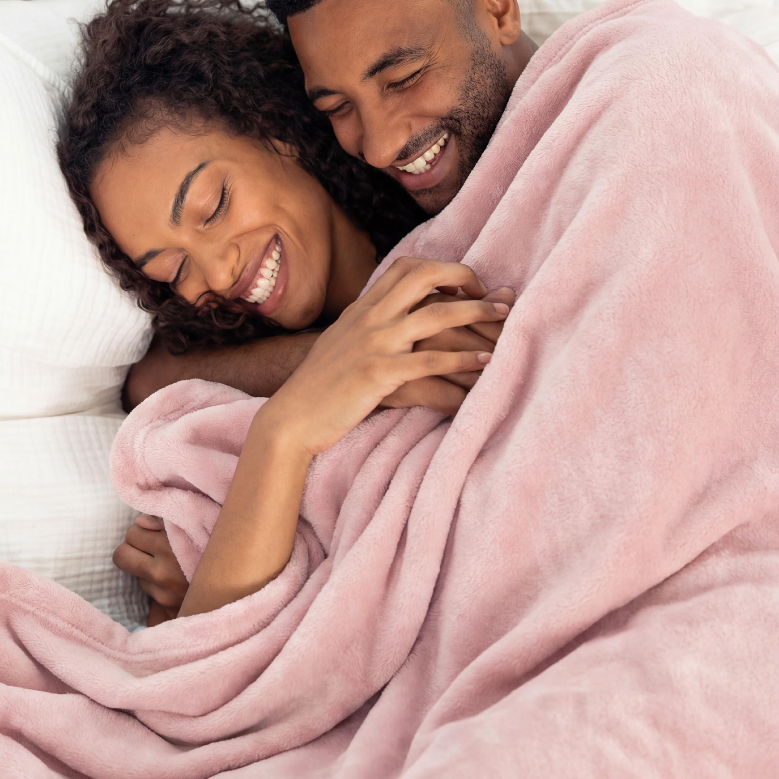Bedsure GentleSoft pink fleece blanket gift-ready packaging for a thoughtful present