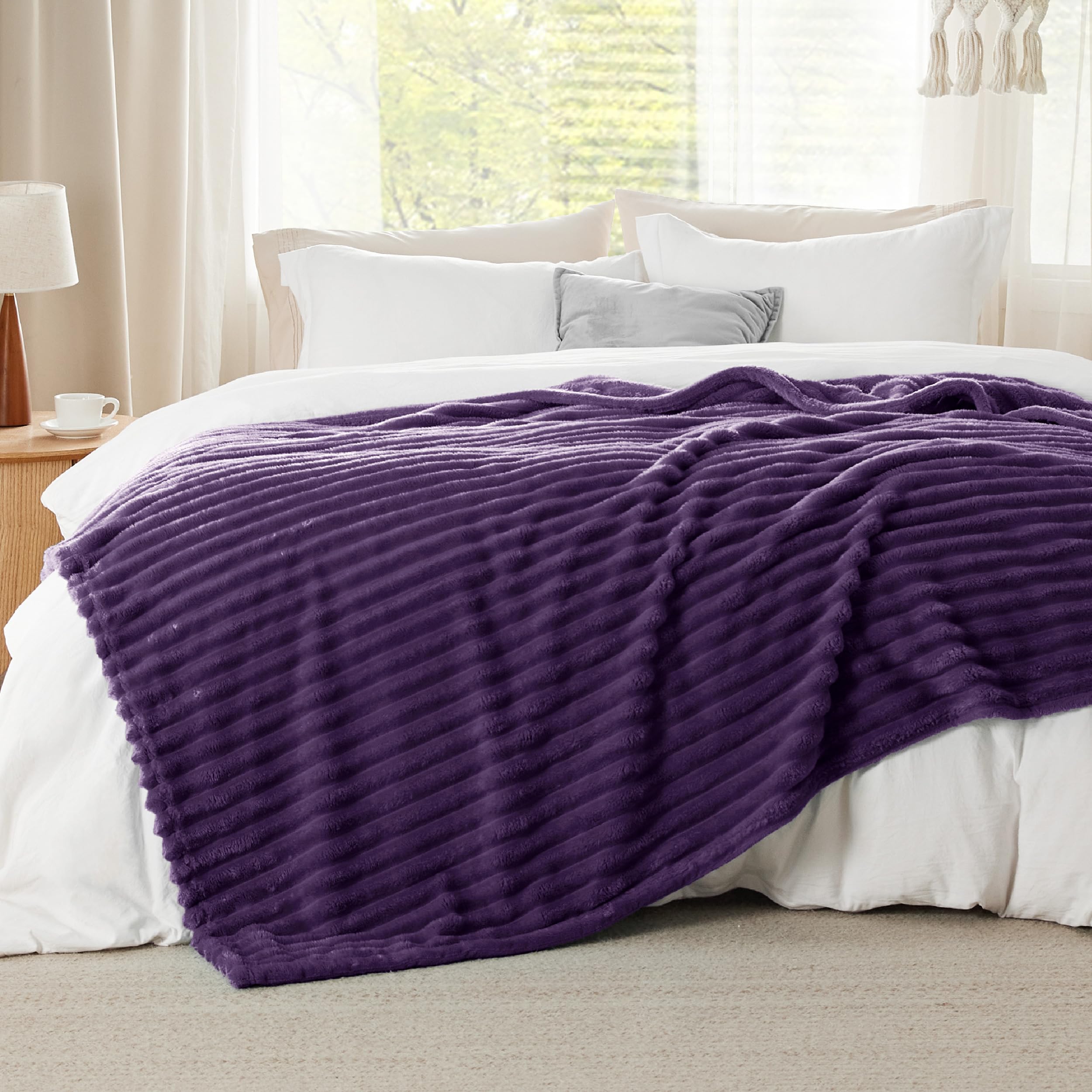 Bedsure 90x90 inch size offers versatile coverage for sofas and beds