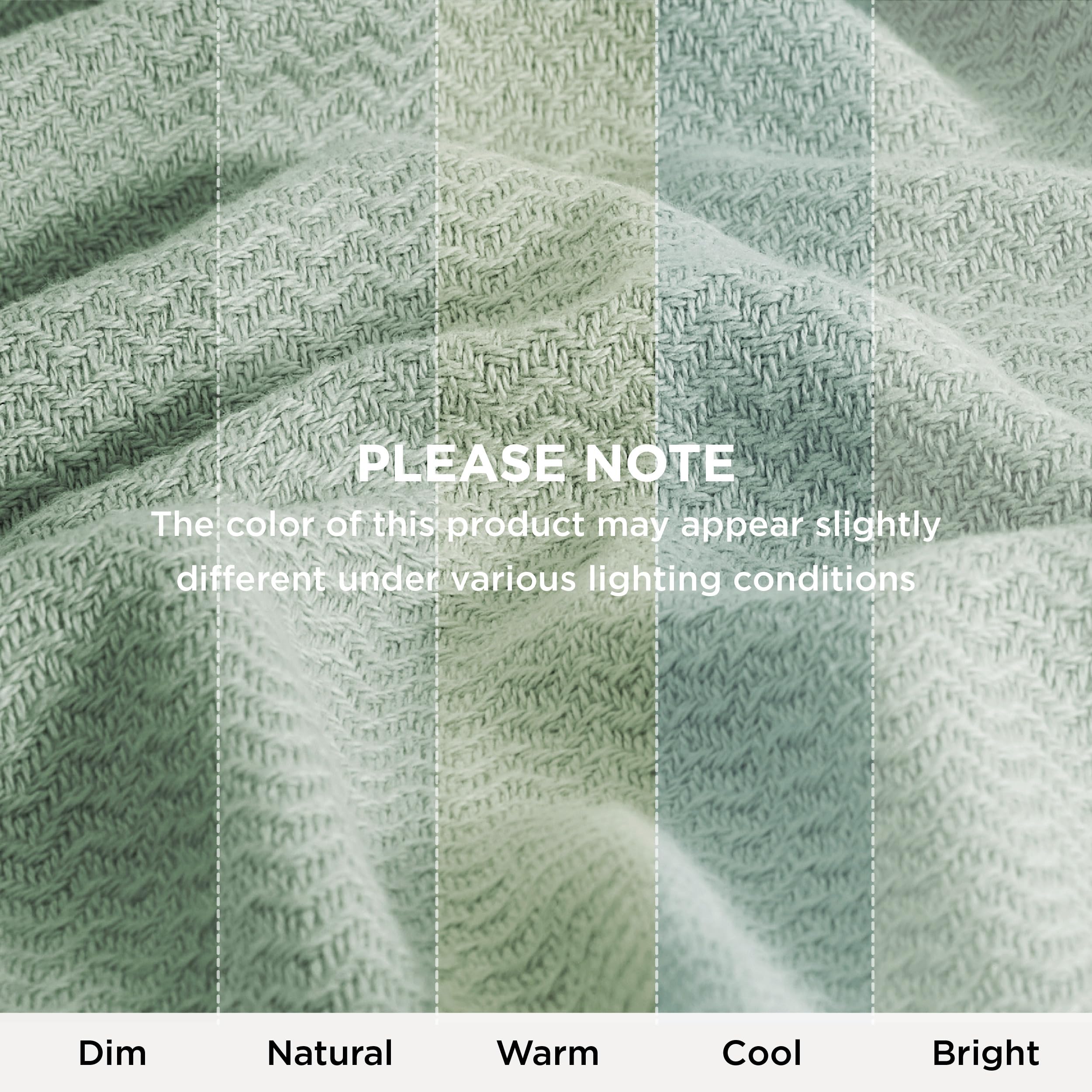 Soft texture closeup of Bedsure GentleSoft blanket highlighting comfortable hand feel