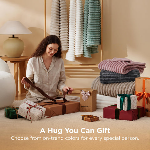 Bedsure GentleSoft fleece blanket suits couch lounging and bedtime warmth alike.