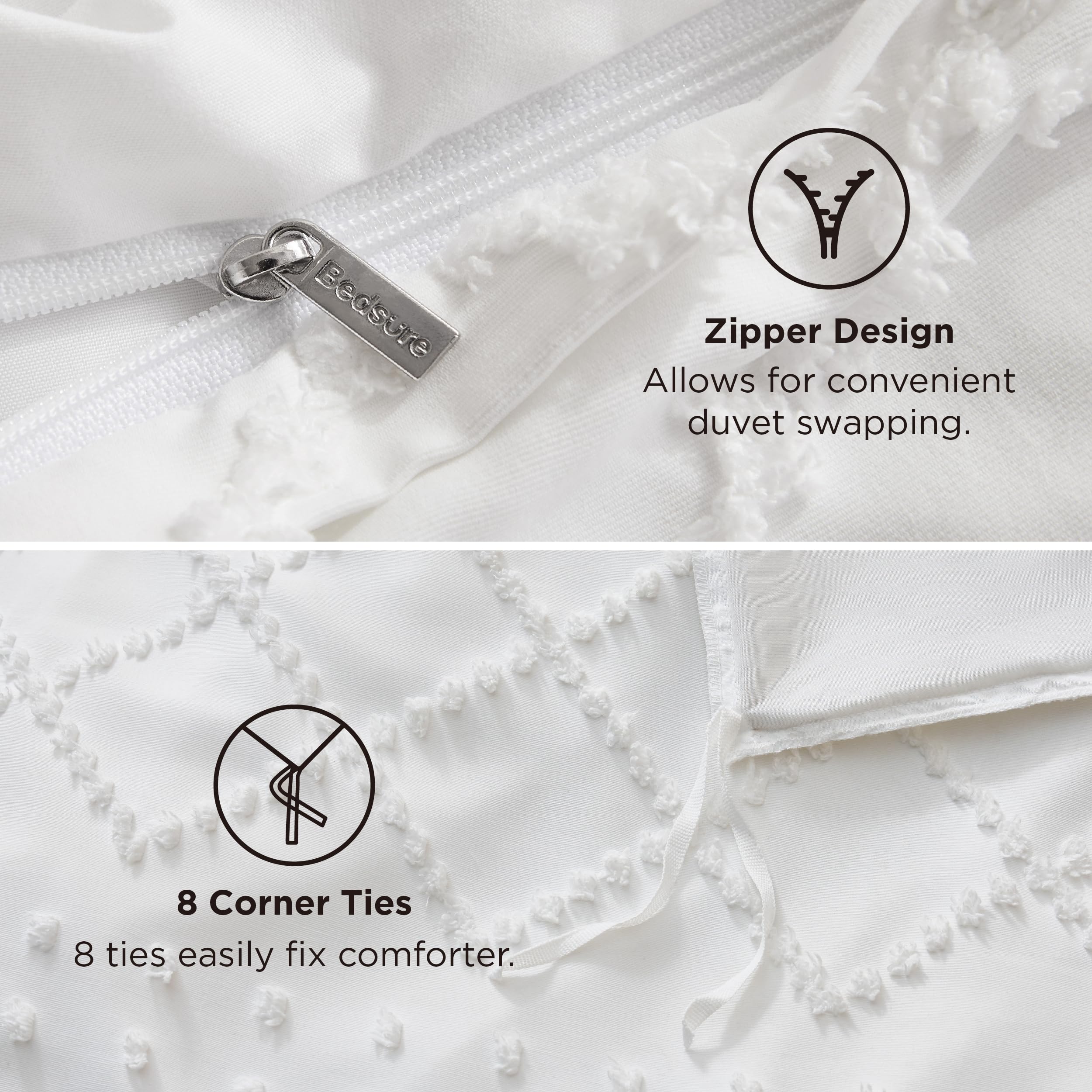 Bedsure gift-ready duvet cover set for special occasions.