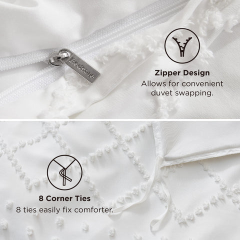 Bedsure gift-ready duvet cover set for special occasions.