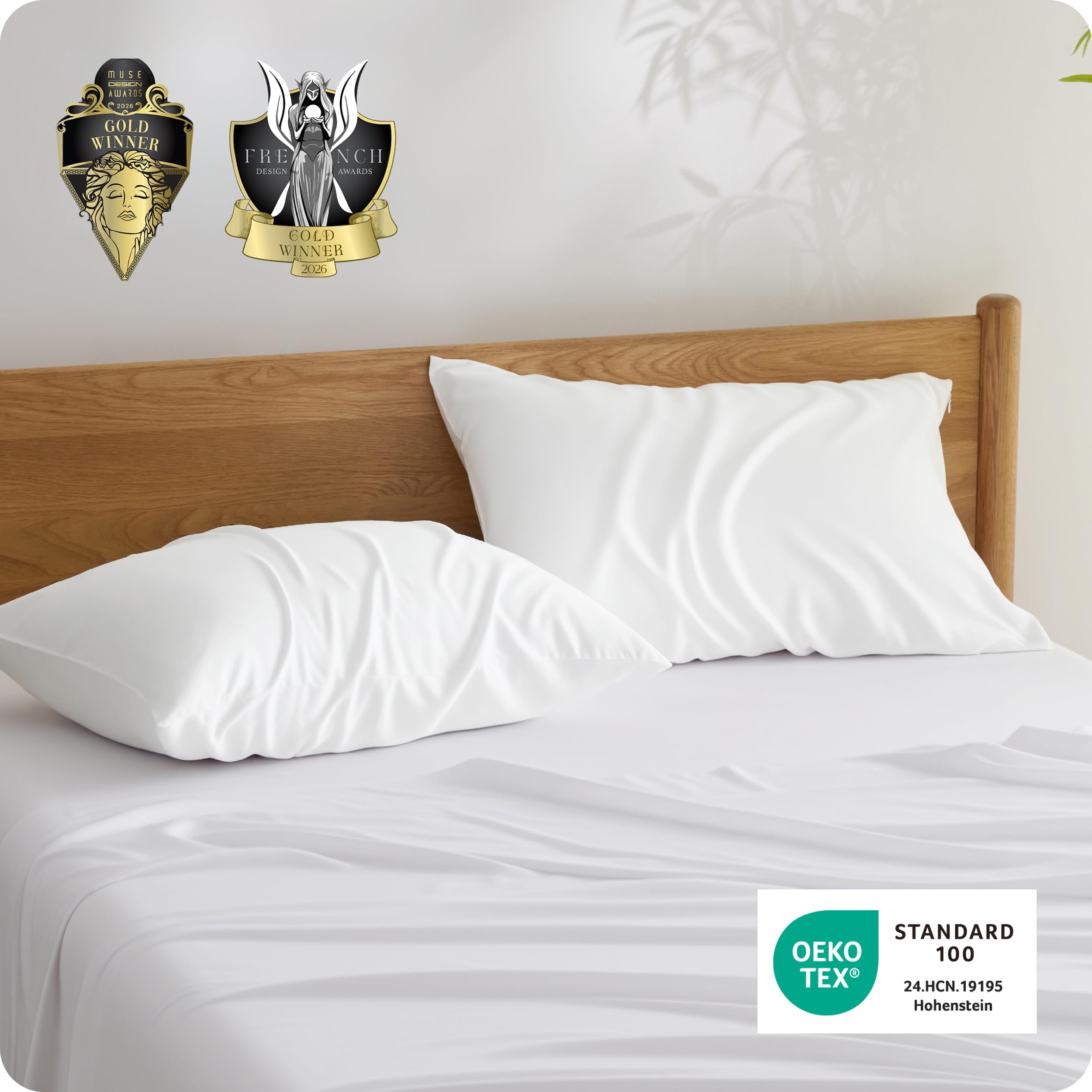 Bedsure gift-ready soft finish adds style to any bedroom.