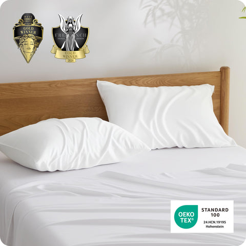 Bedsure gift-ready soft finish adds style to any bedroom.