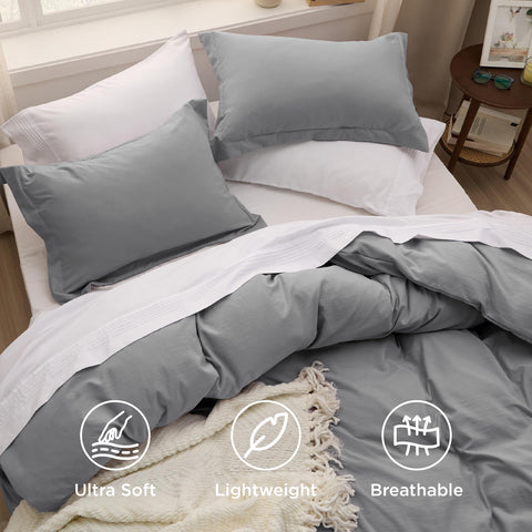 Bedsure duvet cover corner ties keep the duvet secure overnight