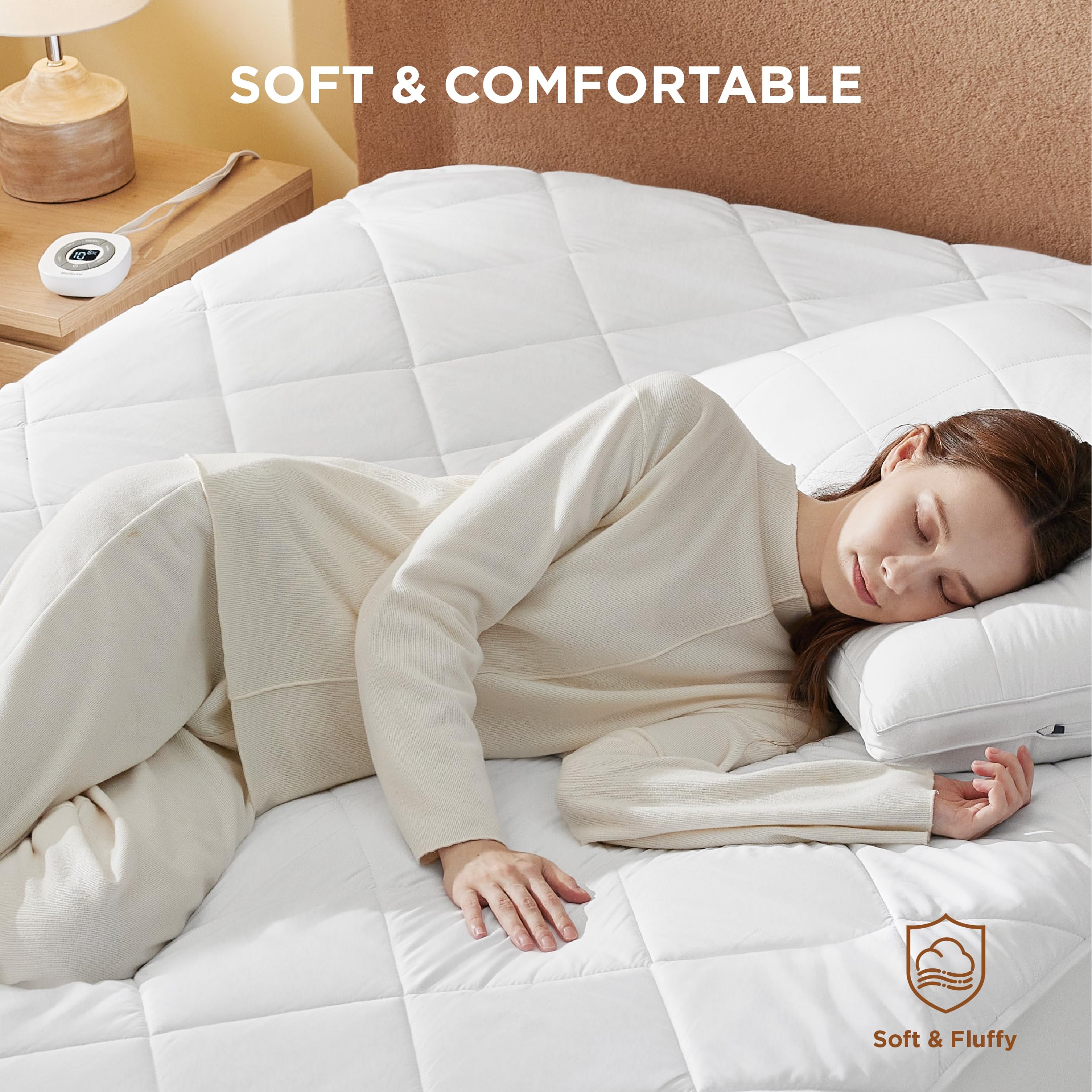 Bedsure safety certifications with ETL and FCC offer trusted performance.