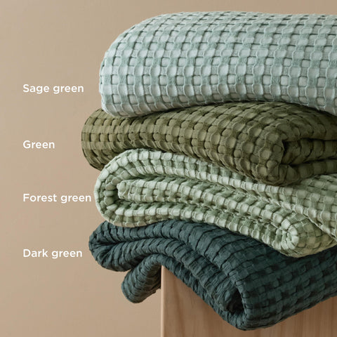 Bedsure cooling blanket helps hot sleepers stay comfortably rested.