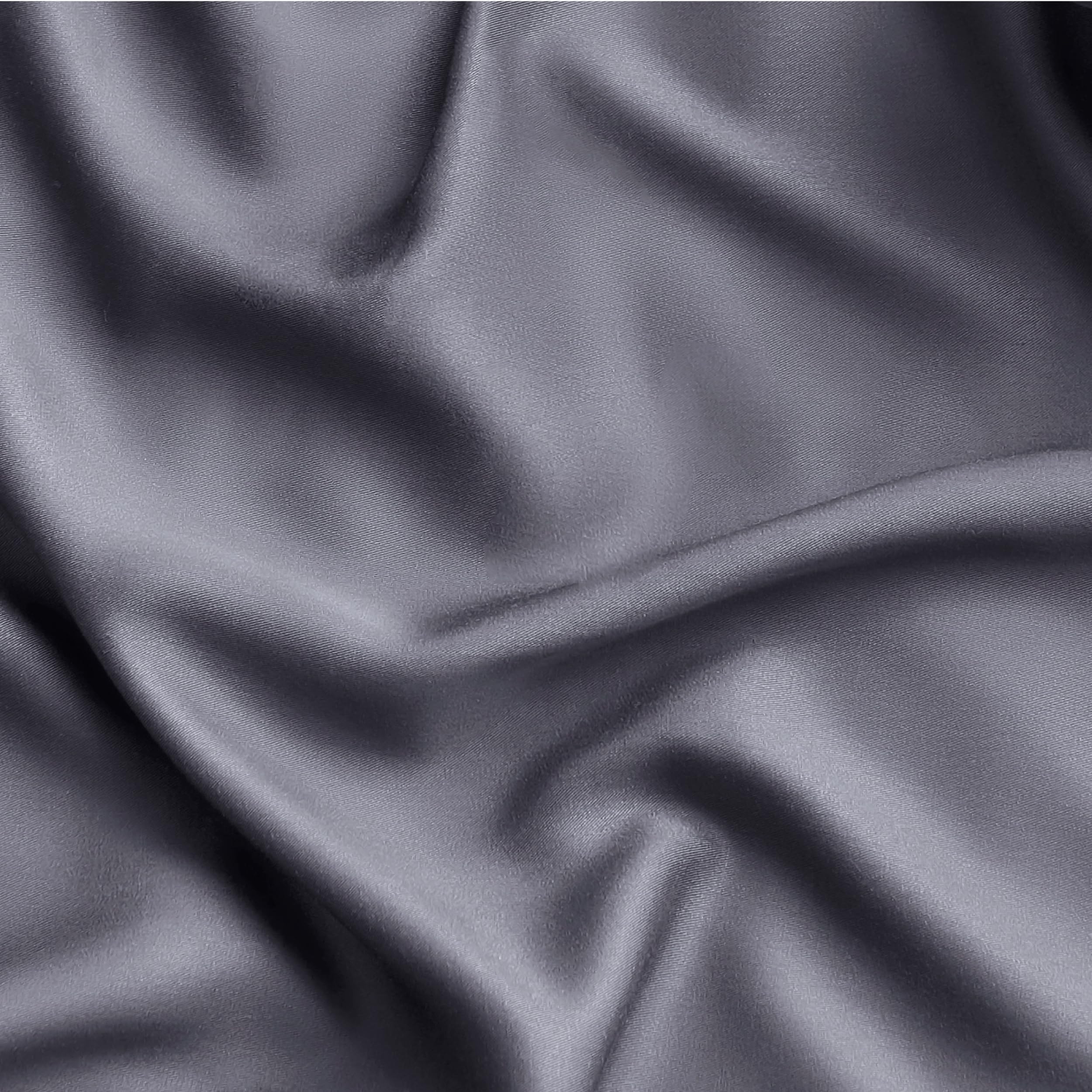 Bedsure hotel-inspired bedding scene showcasing silky, luxurious bedding