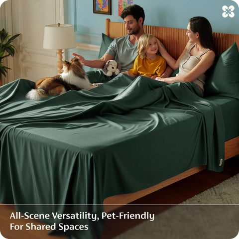 Bedsure hotel luxury soft texture on bedding for a premium feel.