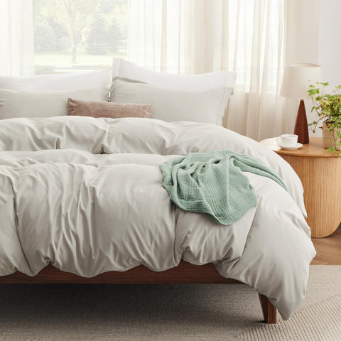 Bedsure king duvet cover 104x90 soft microfiber for cozy sleep
