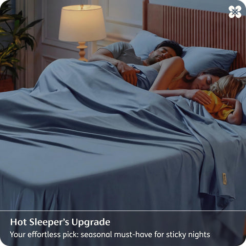 Bedsure king fitted sheet designed to fit up to 16 inches deep for a snug fit.