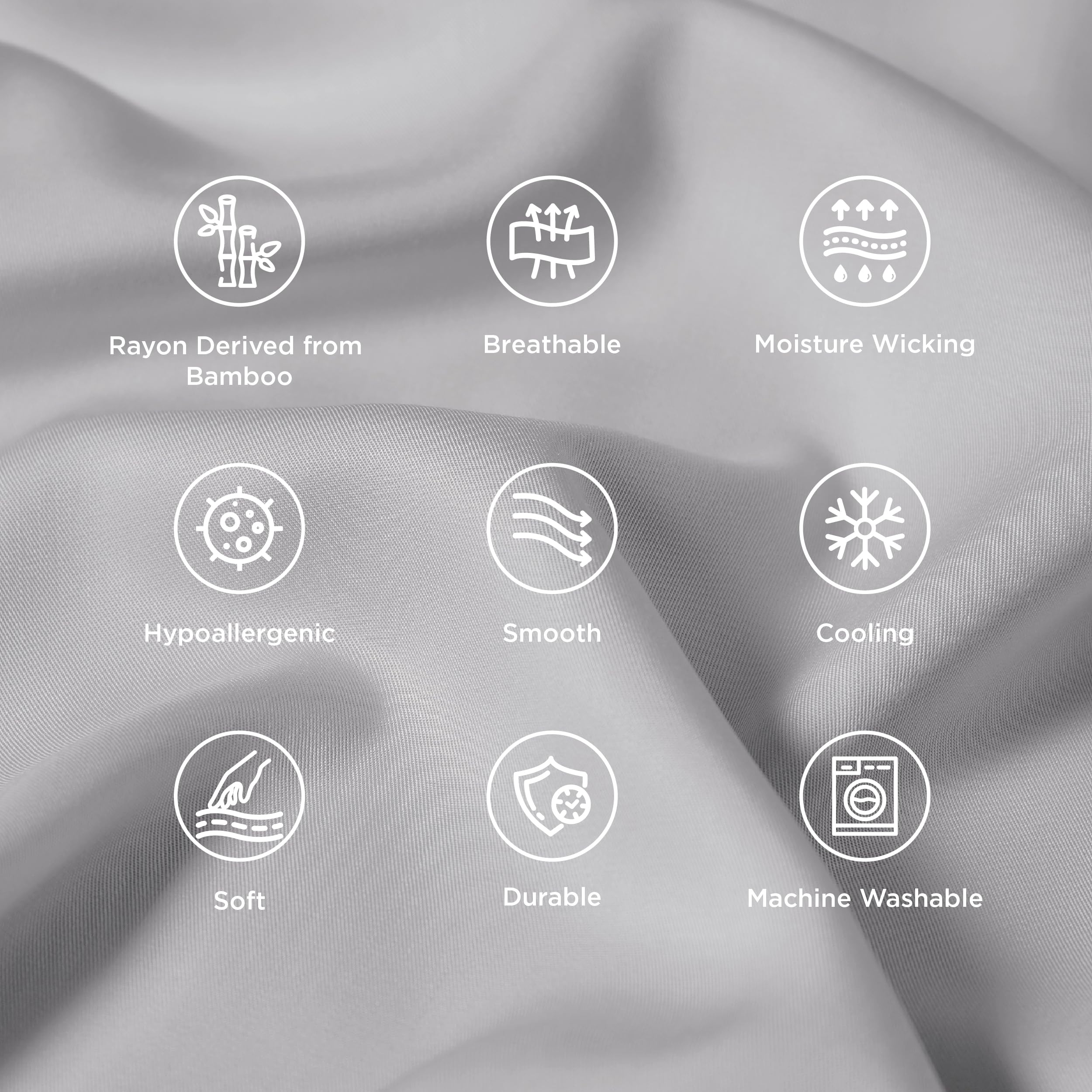 Bedsure pillowcase sized to offset natural shrinkage after washing