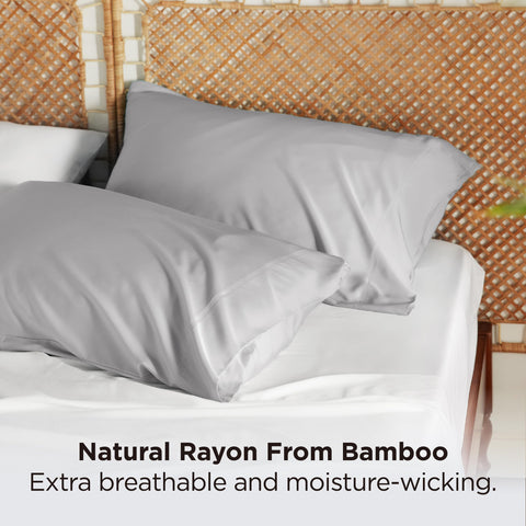 Bedsure pillowcase with envelope closure keeps pillow secure