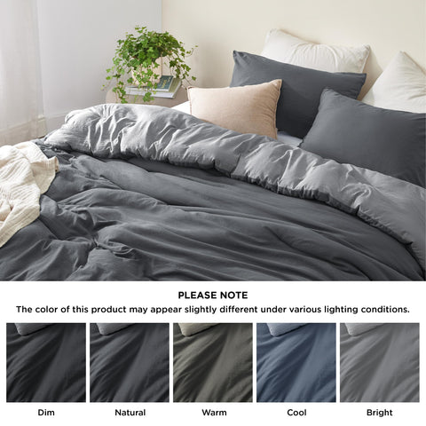 Bedsure king pillowcases 20x36 included, neat presentation