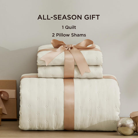 Bedsure dye-rich colors stay vibrant wash after wash on this premium quilt.
