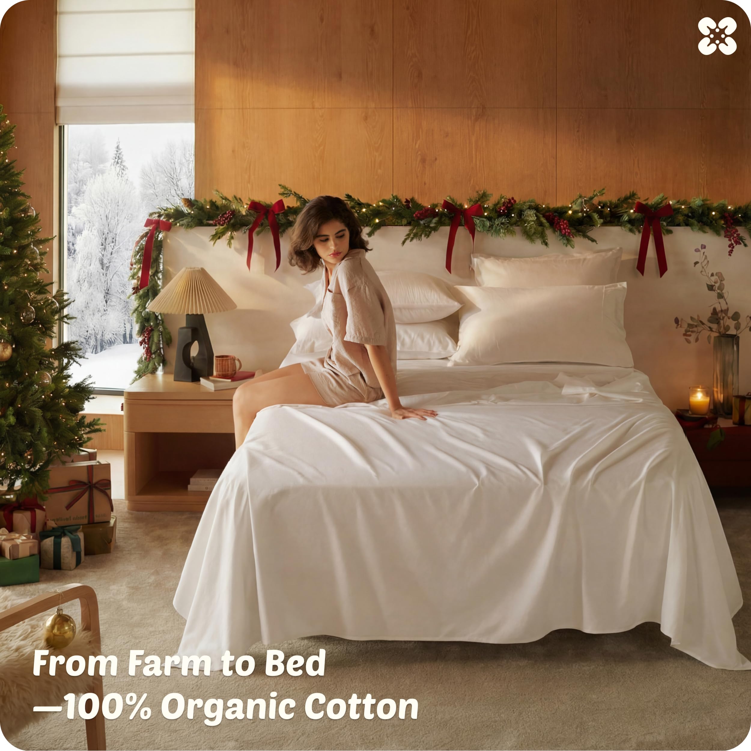 Bedsure king set includes fitted, flat sheets, and pillowcases