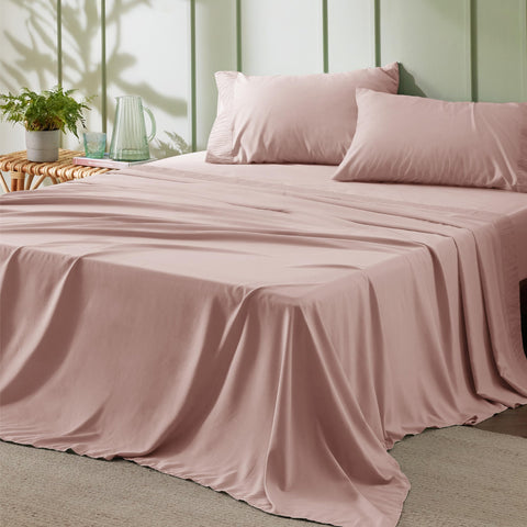 Bedsure king size sheets set with soft bedding for restful nights