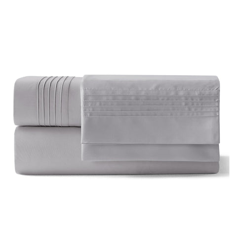 Bedsure Light Grey bedding creates a calm, versatile bedroom look