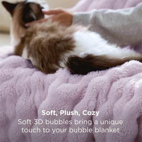 Bedsure lightweight blanket provides breathable warmth ideal for spring evenings and couch lounging.