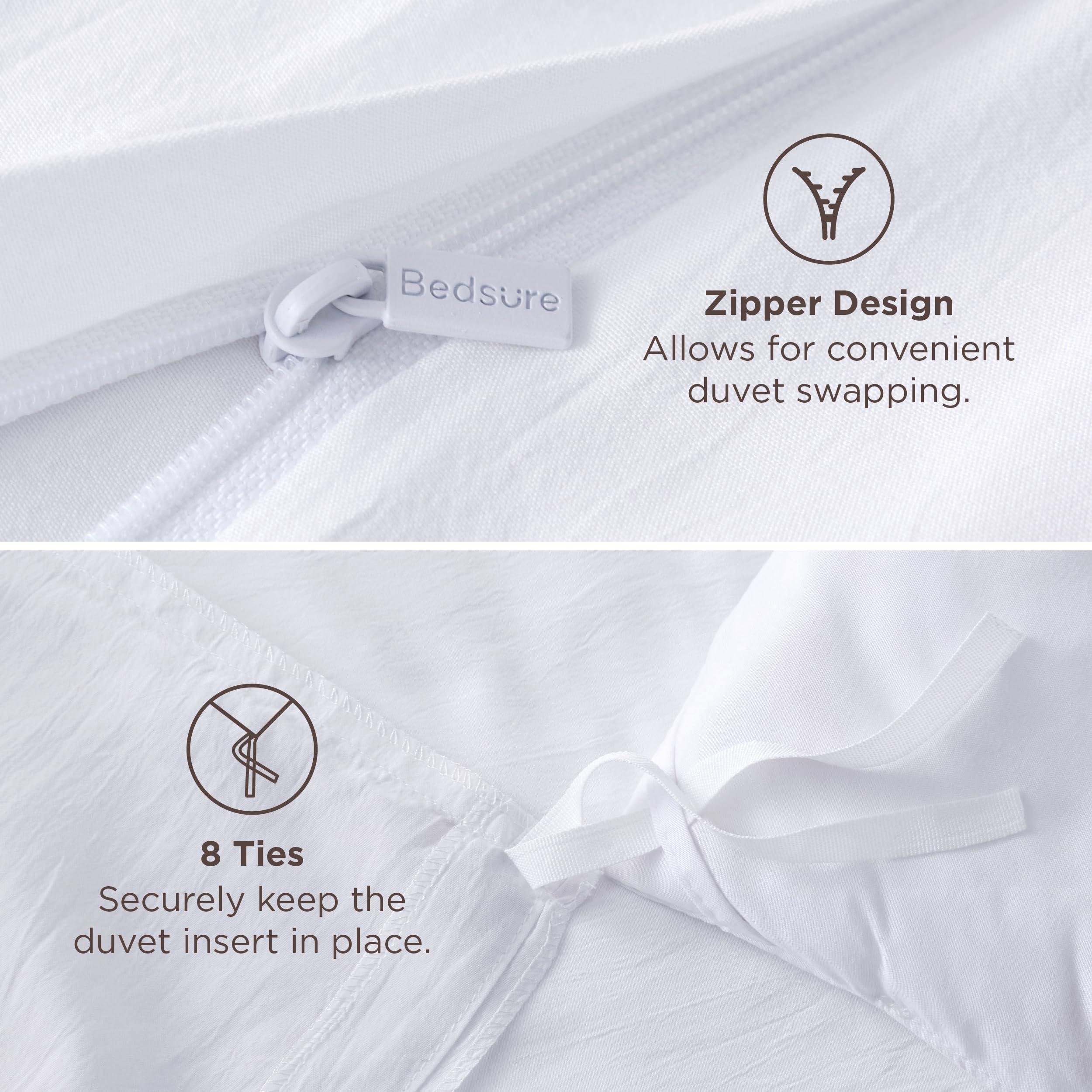 Bedsure lightweight design, ideal for year-round comfort