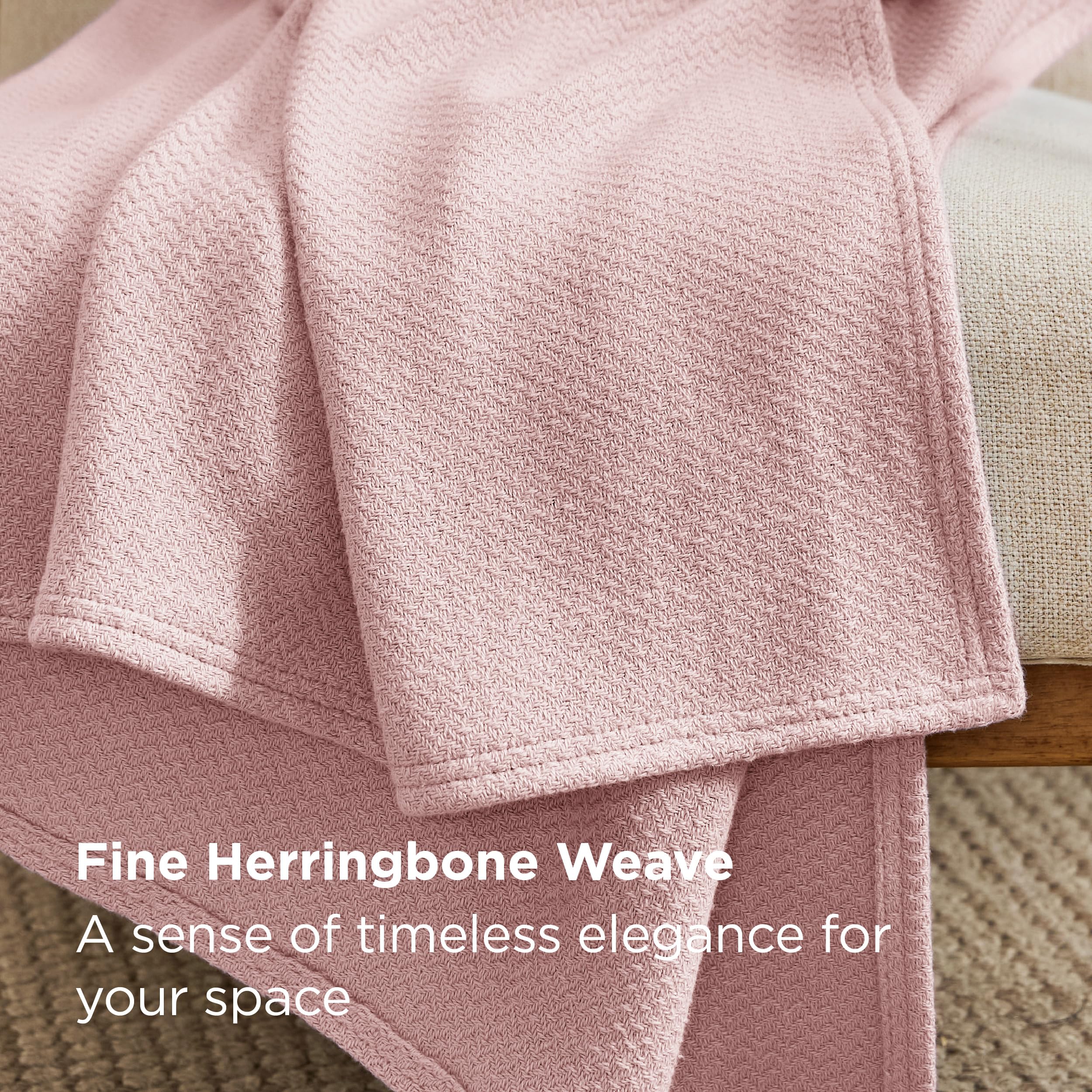 Bedsure lightweight blanket perfect for college rooms, easy to carry and wash.