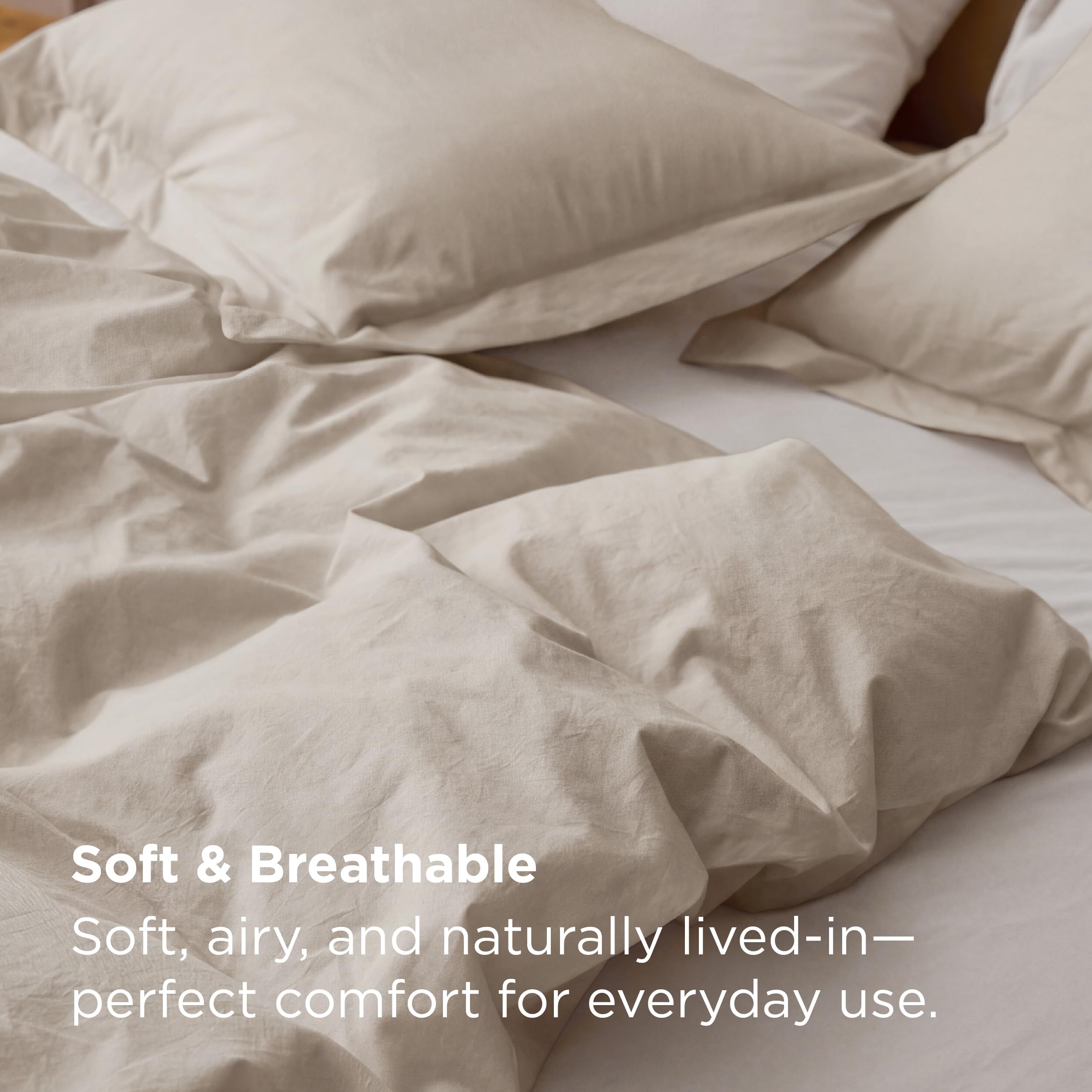 Bedsure lightweight breathable bedding suitable for year-round comfort