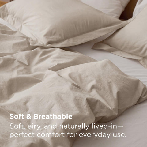 Bedsure lightweight breathable bedding suitable for year-round comfort