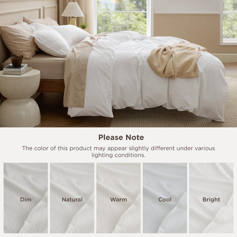 Bedsure lightweight, breathable bedding ideal for year-round comfort.
