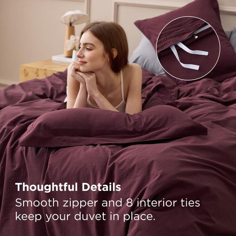 Bedsure lightweight breathable cotton supports a comfortable sleep environment