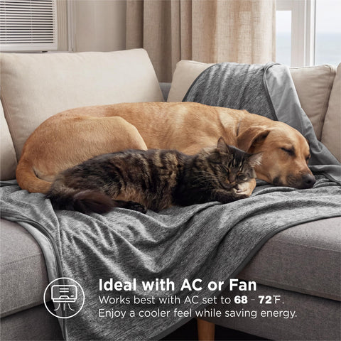 Bedsure lightweight travel-friendly blanket suited for on-the-go cooling.
