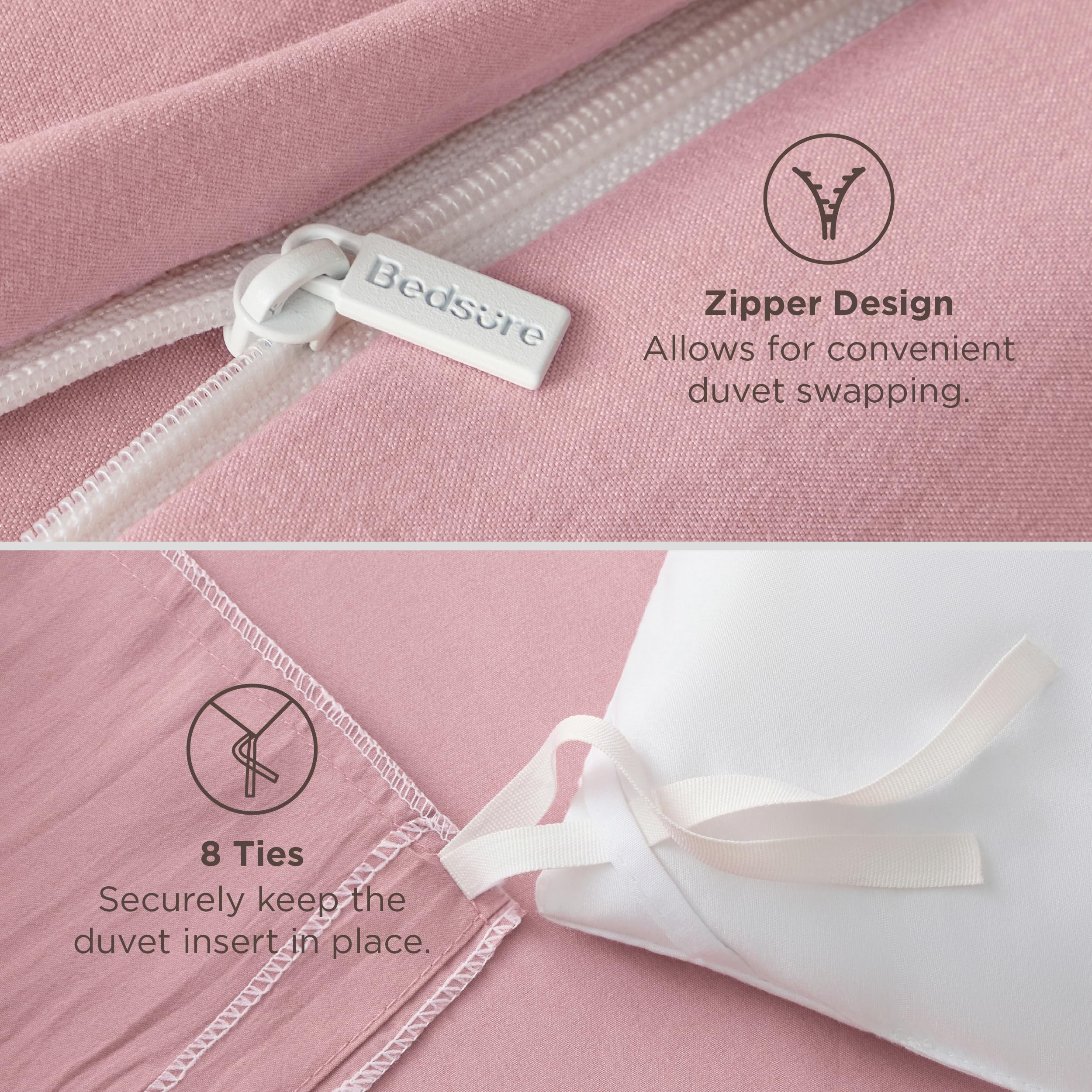 Bedsure lightweight year-round bedding option with balanced warmth.