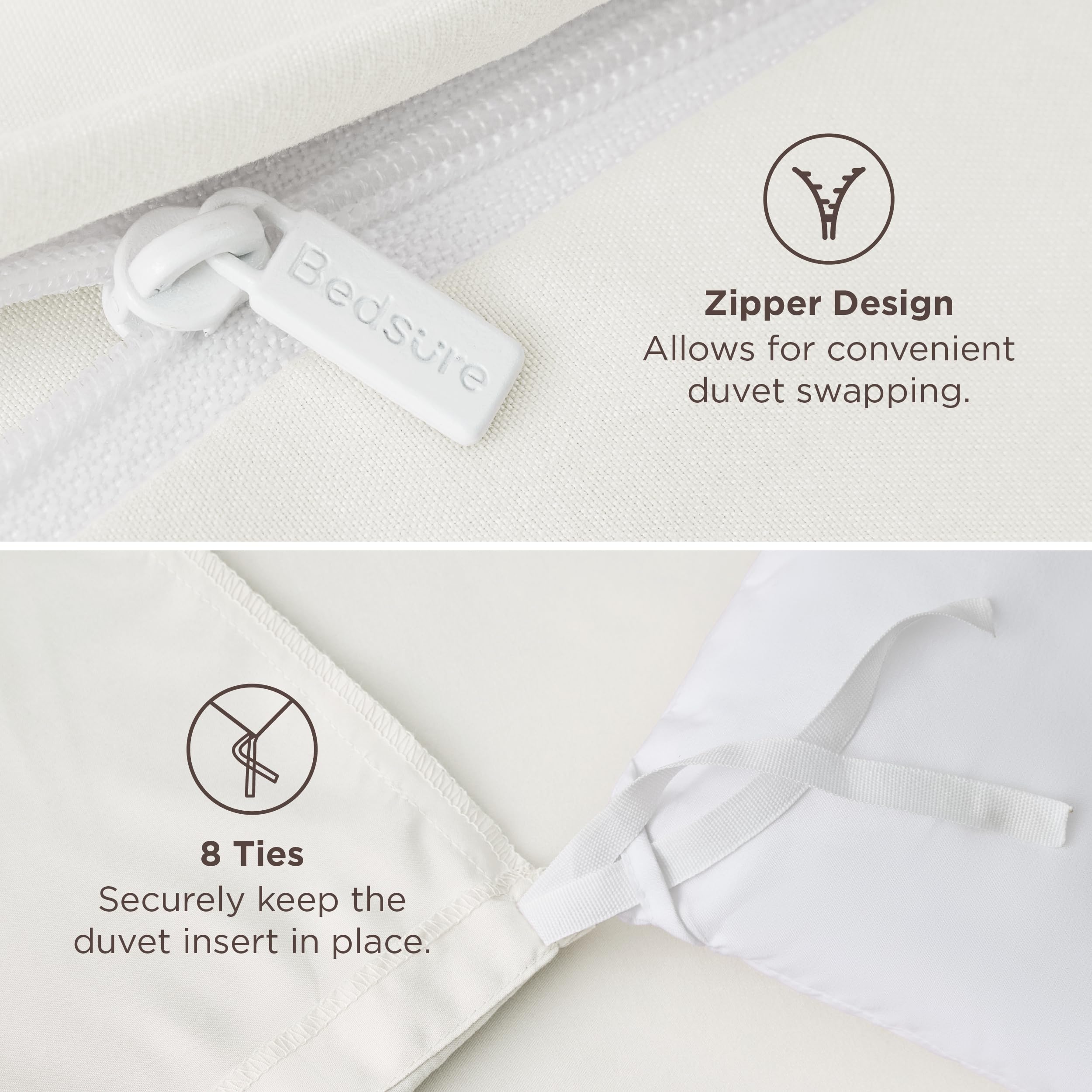 Bedsure lightweight year-round bedding suitable for quick seasonal changes