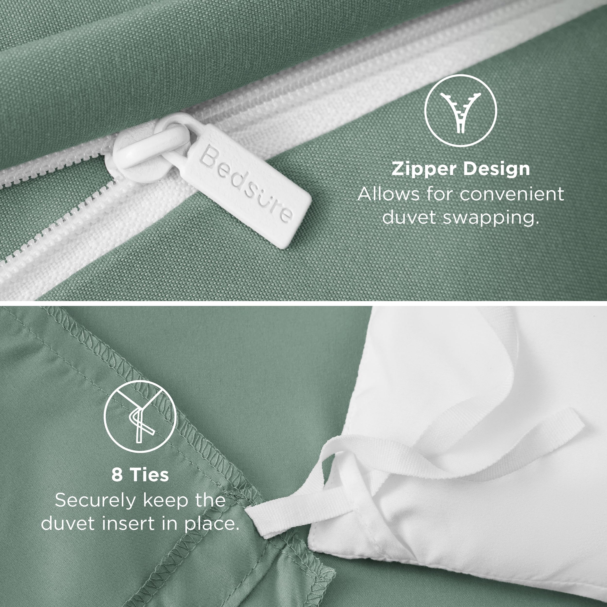 Bedsure lightweight design offers year-round comfort with easy layering.