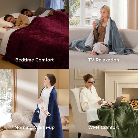 Bedsure machine-washable construction with durable stitching for longevity