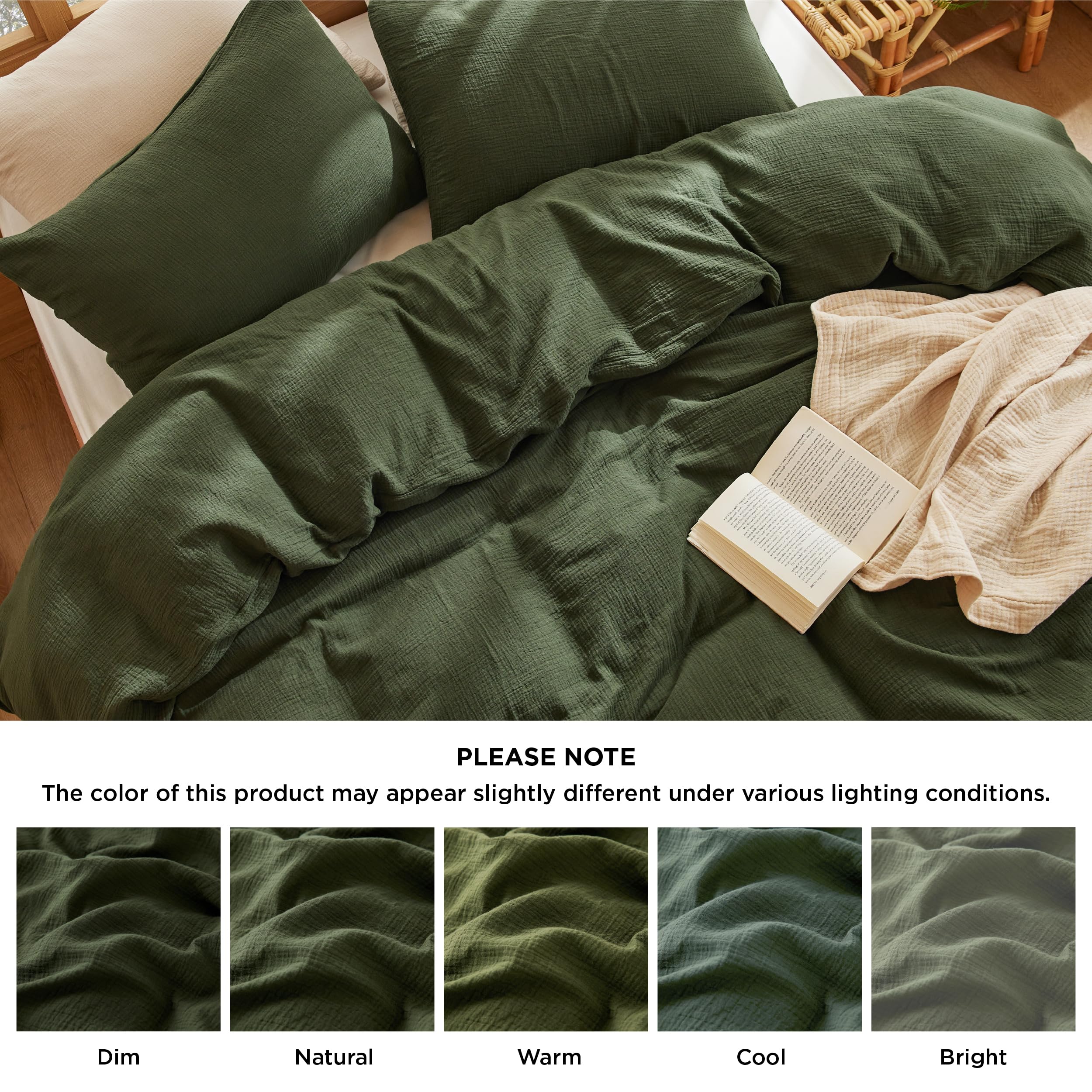 Bedsure machine washable duvet cover stays soft after washing.