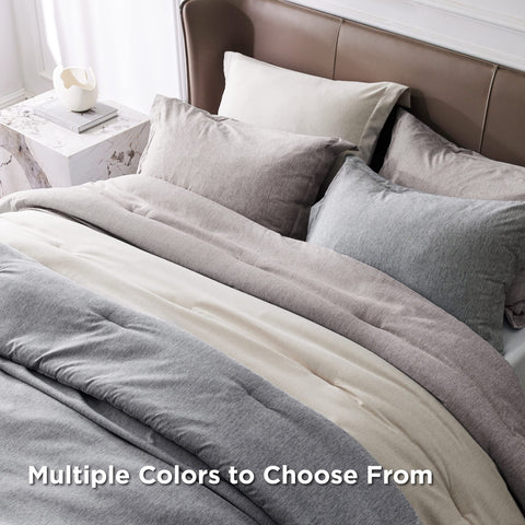 Bedsure microfiber bedding offers durable softness and easy care.