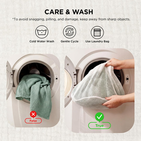 Bedsure moisture-wicking sleep-light blanket keeps you dry.
