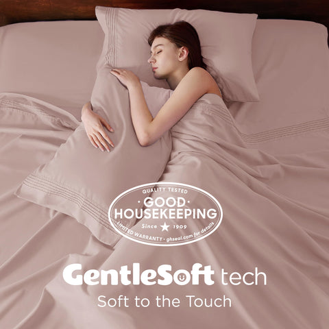 Bedsure moisture-wicking technology with 3M Scotchgard keeps you drier overnight.