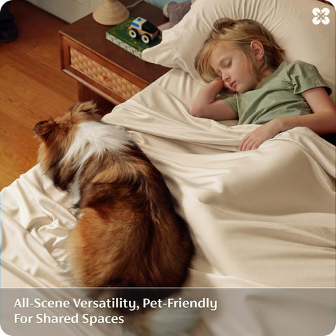 Bedsure OEKO-TEX certification label signals safety and quality.