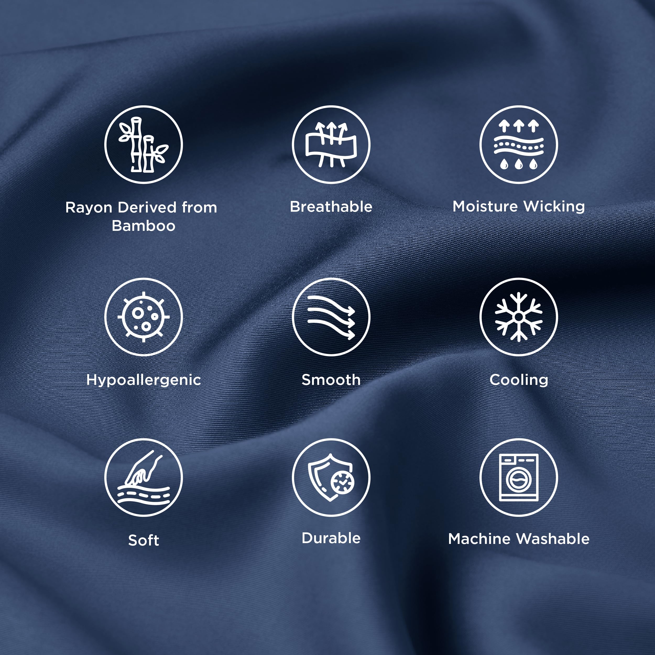 Bedsure packaging highlights OEKO-TEX certification and safe care guidelines.
