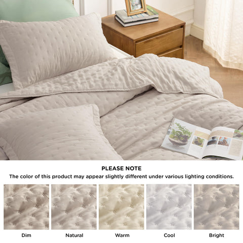 OEKO-TEX certified Bedsure bedding for safer, comfortable sleep.