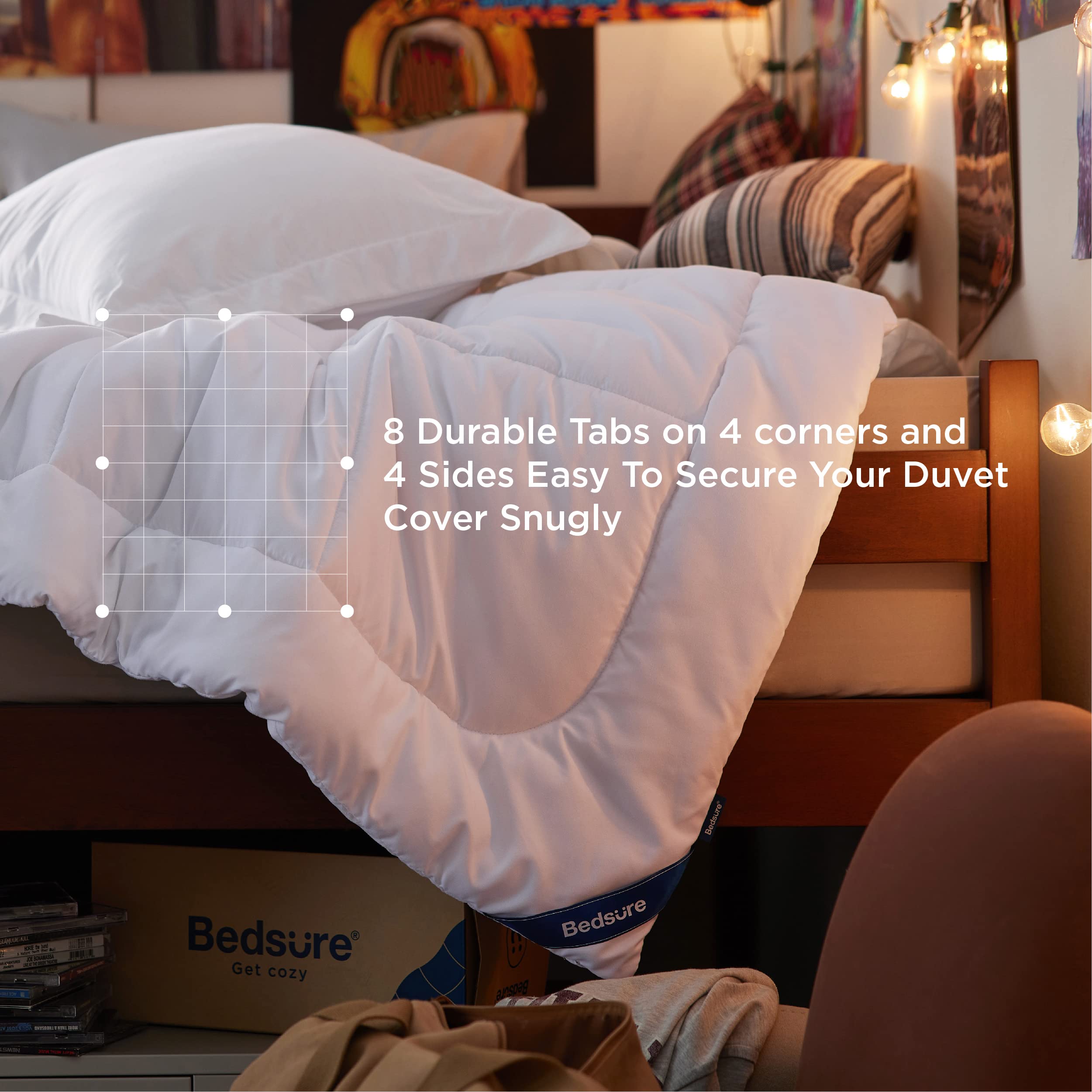Bedsure OEKO-TEX certified dorm bedding for safe materials