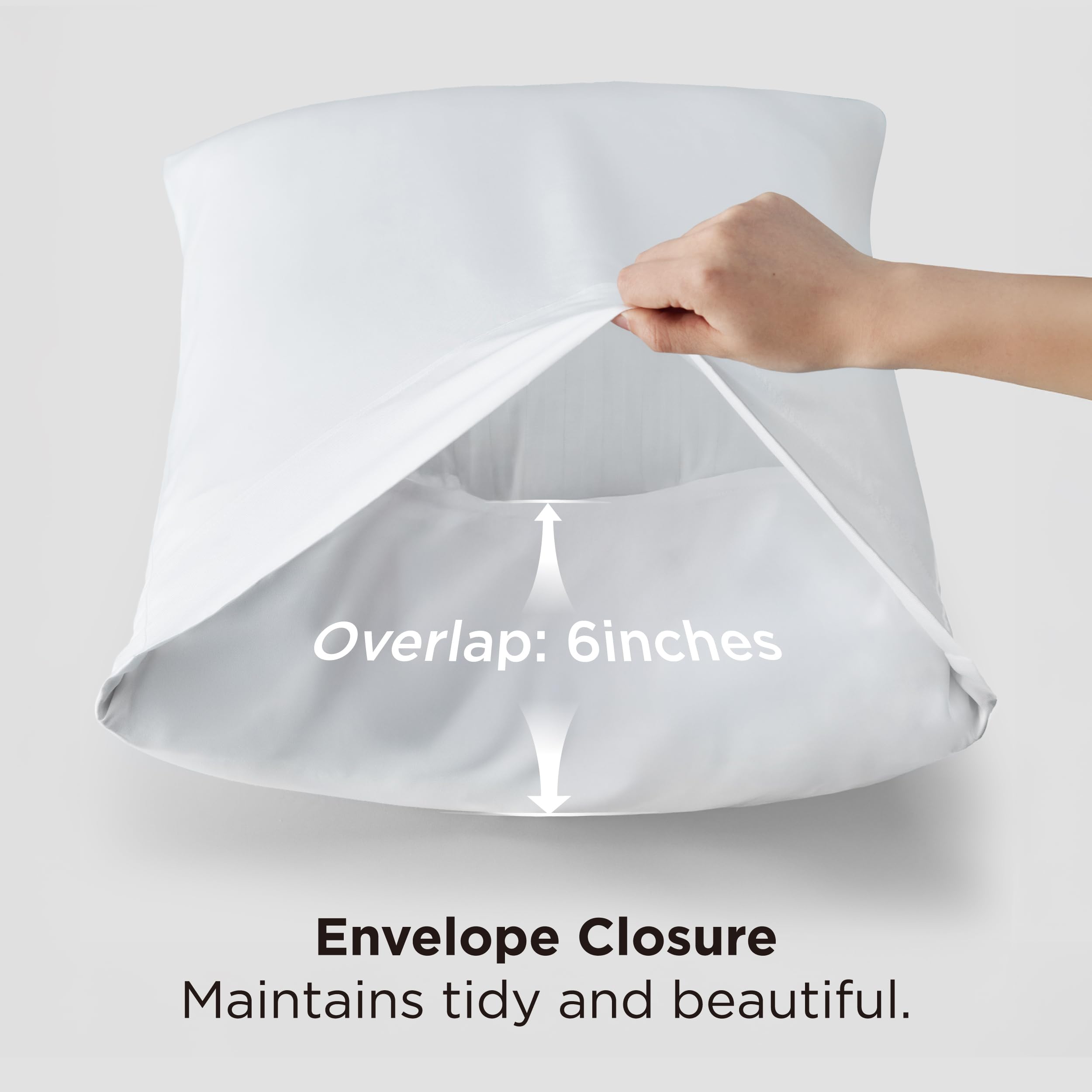 Bedsure OEKO-TEX certified fabric with easy-care instructions.