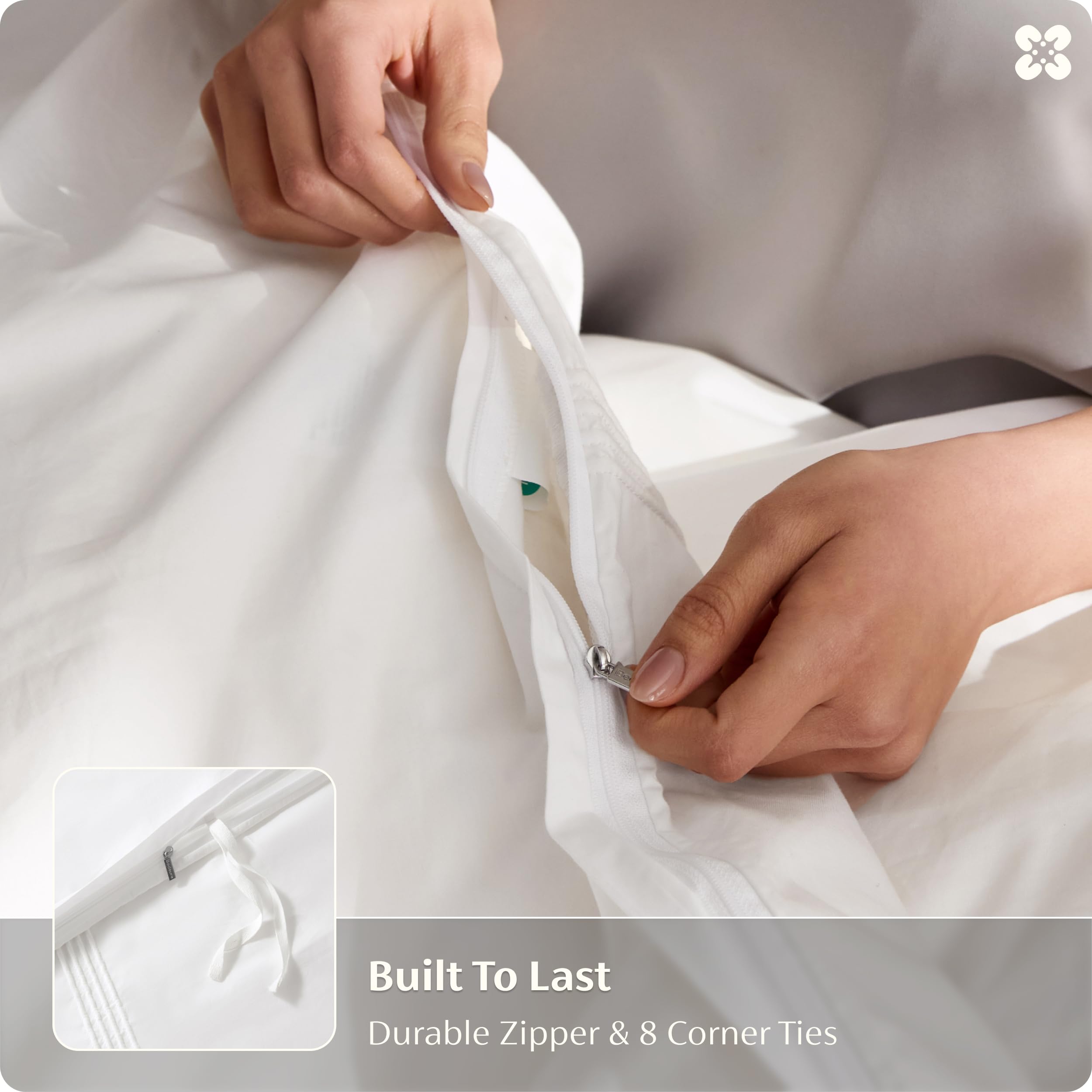 Bedsure OEKO-TEX-certified fabric ensures skin friendly materials.