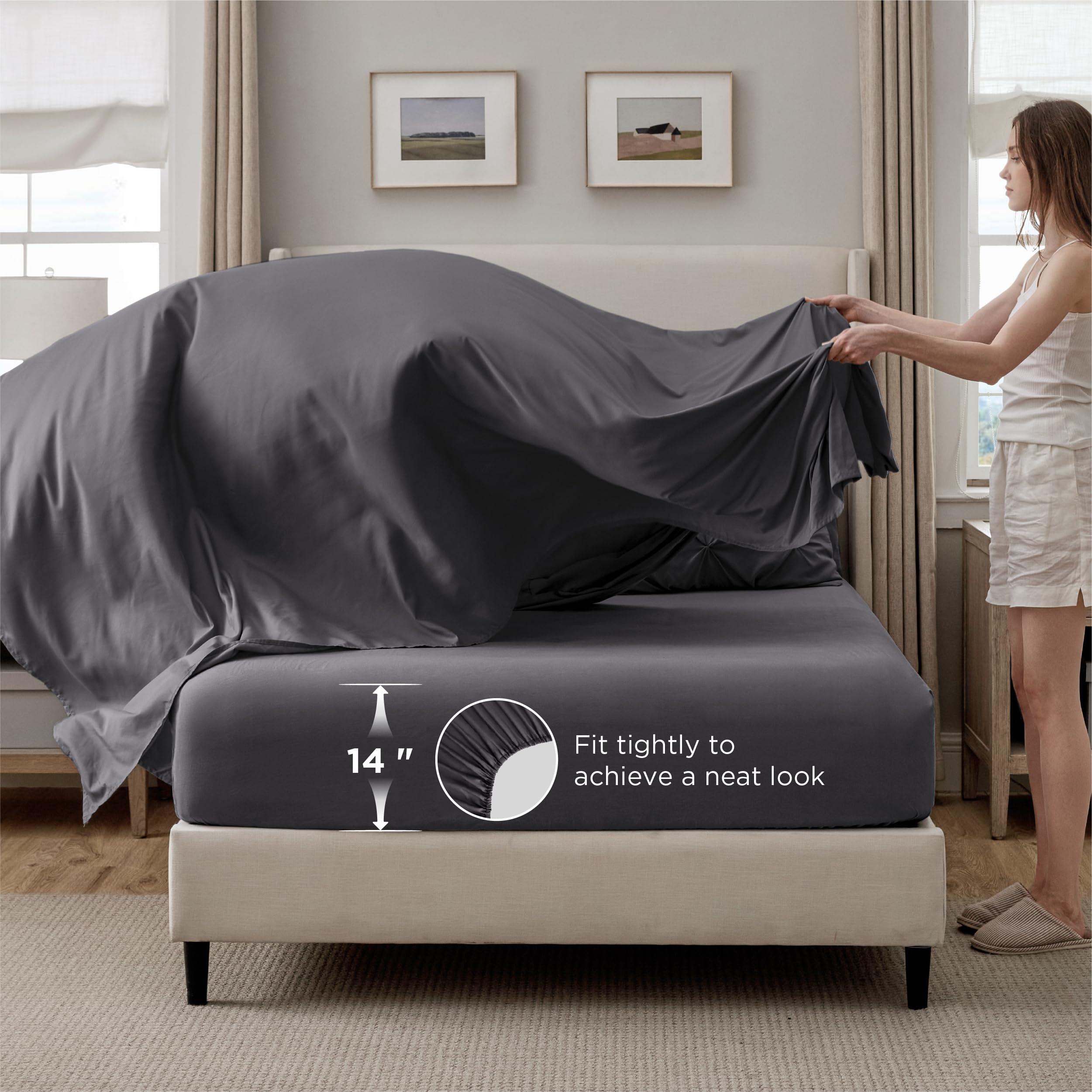 Bedsure OEKO-TEX certified materials ensure safe, year-round comfort.