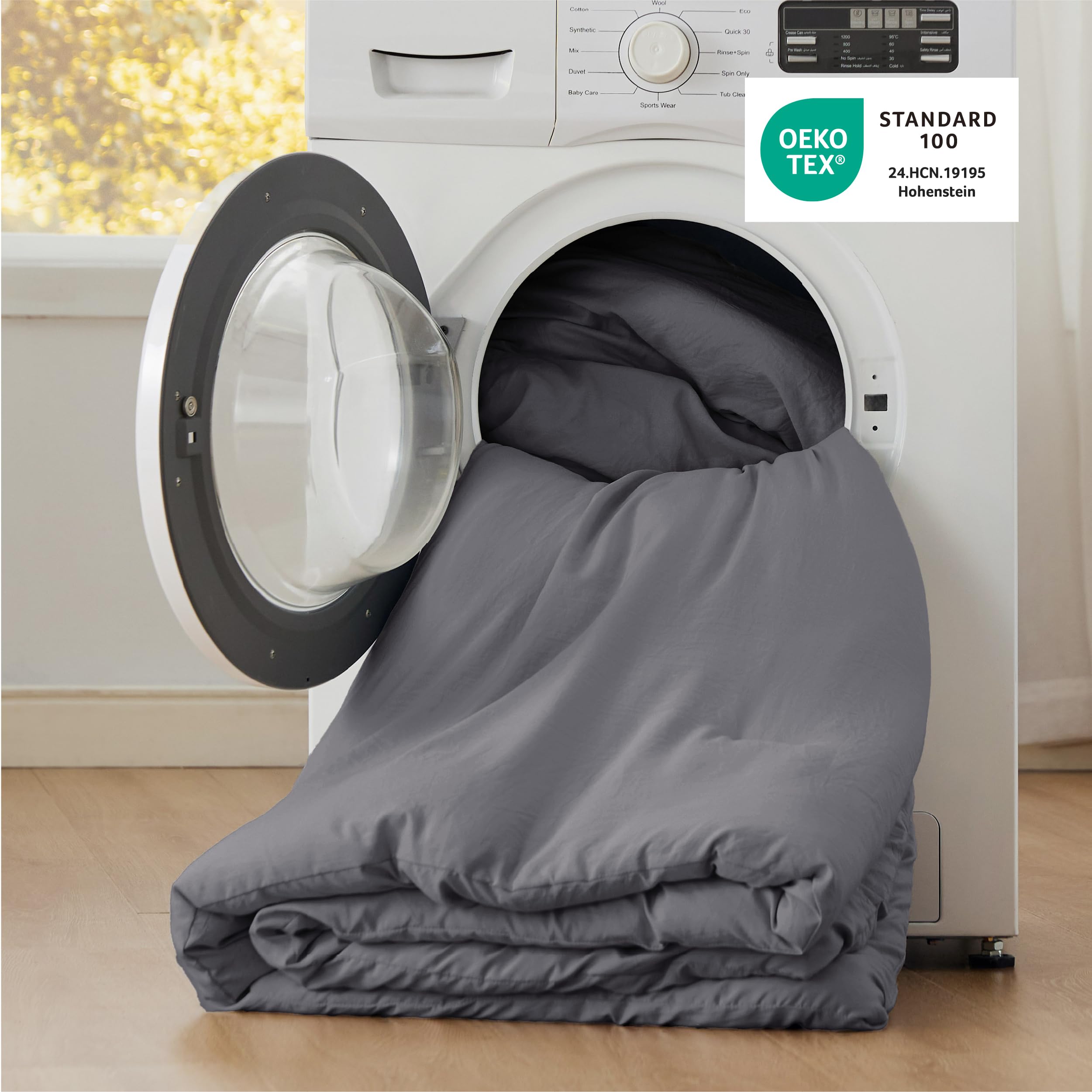 Bedsure OEKO-TEX certified material offers safer, chemical-conscious comfort.