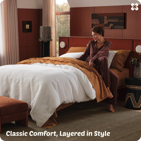 Bedsure OEKO-TEX certified duvet cover skin-friendly.