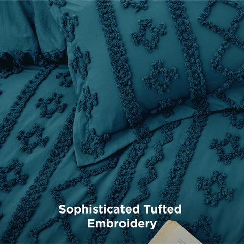 Bedsure OEKO-TEX tag emphasizes durable, safe, and long-lasting fabric.