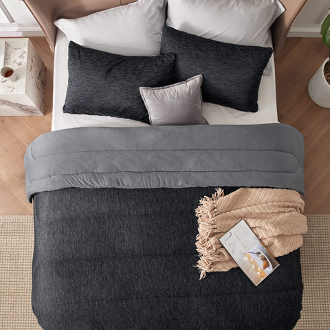 Bedsure OEKO-TEX certified comforter ensures safe materials.