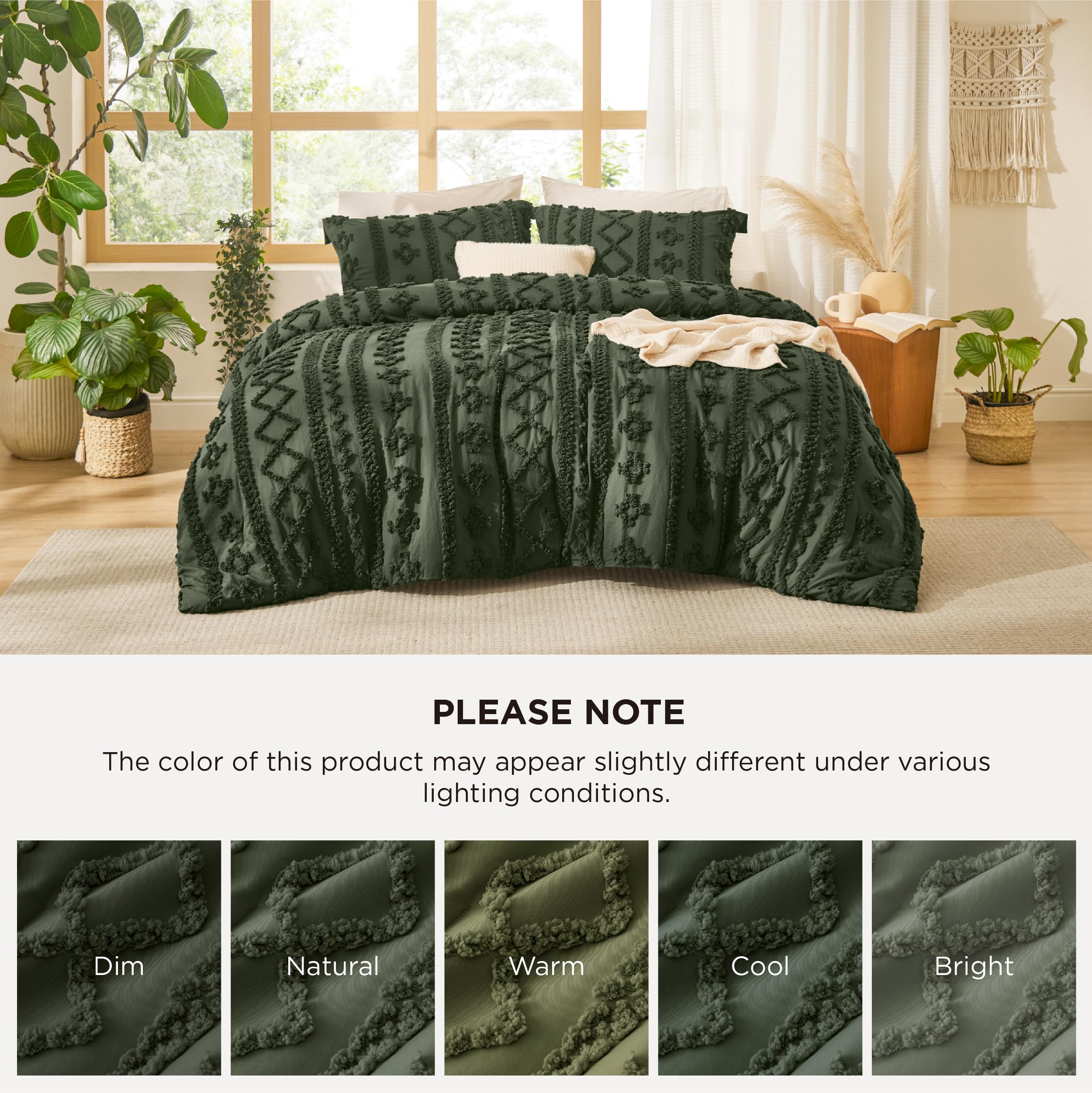 Bedsure king size set offers cozy warmth without bulk.